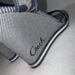 Coach Vintage Tawney Wedge Espadrilles Platform Y2K Sandals Monogram Blue Denim Photo 11