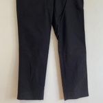 White House | Black Market WHBM Slim Ankle Pants Solid Black Cropped Dress Pants 4 Photo 4