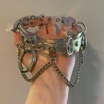 iHeartRaves Holographic Iridescent Rainbow PVC Choker Photo 1