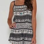 Solemio Boutiqe Printed Romper Black Medium Photo 0