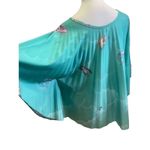 Unbranded Gorgeous Bat Wing Style Aqua Photo 8