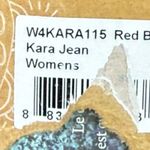 prAna  Kara Jean Red Berry Size 8 NEW With Tags Low Rise Fitted Pants Photo 8