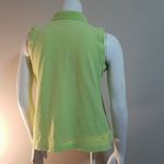 CHAPS  Green Polo Cotton Tank Top (Medium) Photo 3