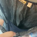 Holding Horses Anthropologie Folklore Embroidered Chambray Dress Western Size 0 Photo 8