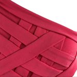 Tadashi Shoji One-Shoulder Bandage Party Cocktail Sheath Midi Dress Size Small Photo 14