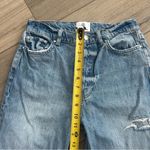 ANINE BING Olsen High Rise Button Fly Relaxed Fit Straight Leg Jeans 26 Photo 6