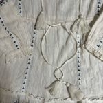 Veronica Beard Danica Long Sleeve Cotton Cover-Up Dress Photo 7