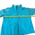 Lululemon Women’s 12 Track Attack Full Zip Windbreaker Jacket Aqua Blue Sporty Photo 14