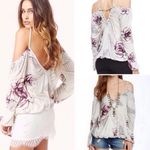 Free People NWT FP Adelia cold shoulder top Photo 1