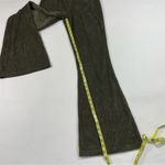 Aerie  Groove On Rib Velour Flare Pant Nomad Green Photo 10