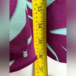 Diane Von Furstenberg  Silk Dora Lily Faux Wrap Dress purple print long sleeve 6 Photo 6