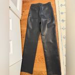 Wilfred Aritzia  Melina Black Faux leather Pants Size 4 Photo 3