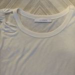 Six Fifty Women’s Off White One Shoulder Knotted Tank Top Photo 2