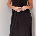 CP Shades  Midi Dress in Gray Photo 5