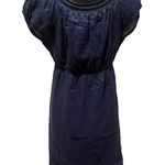 Max Studio  women’s scoop neck 100% linen dress size M Photo 2