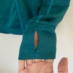 MondettaTeal Blue Athletic Jacket 1/4 Zip Pullover Women's Size Medium Photo 3