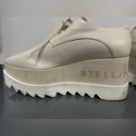 Stella McCartney  Elyse Platform Shoes Cream Beige 38.5 Photo 3