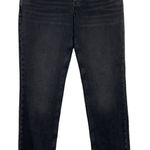Free People NWT We The Free Jeans Size 25 ‎ Black Curvy Siren Low Rise Straight Photo 0