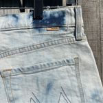 MOTHER Superior The Tomcat Kick Fray Denim Shorts In A Tizzy Size 29 Acid Wash Photo 6