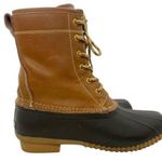 Khombu  Women's Letty Leather Duck Boots Waterproof Photo 2