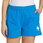 Helmut Lang NWT Cotton Lifeguard Shorts Blue Large Photo 0