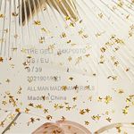 Katy Perry The Geli Gold Star Sandals Womens Shoe Size 9 Glitter Clear Summer Photo 6