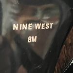 Nine West | women’s patent sling back heels/shoes Size: 8M Photo 5