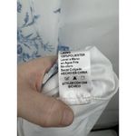 Lovesome Milk Maid Prairie Floral Maxi Dress Women S White Blue‎ Fairy Whimsical Photo 5