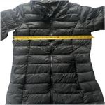 Eddie Bauer  Womens EB650 Down Puffer Jacket Parka L Black Hooded Full Zip Winter Photo 7