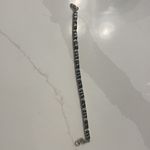 Double Sided Opal tennis bracelet NEW Blue Photo 3