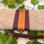 Coach Dempsey Large Phone Wallet In Signature Jacquard With Stripe And Patch Photo 2