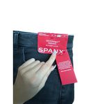 Spanx  Authentic 90s Straight Leg Jeans Black Wash Medium Compression Size L Photo 9