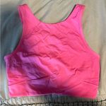 Lululemon Women's Pink Sports Bra Photo 0