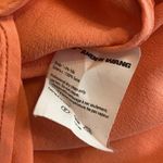 Alexander Wang  orange silk top size 4 Photo 5
