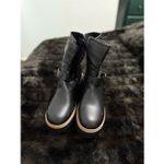 Esprit  Women's moto  Biker/Platform Combat Boots black 10 new lug Photo 1
