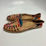 Rosario multicolored huaraches leather‎ size 8 Tan Photo 6