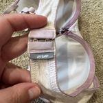 Aerie Lace Detail T-Shirt Bra w/ Underwire Women's Size 32C Moderate Padding Photo 7