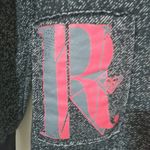 Roxy  M Black Pink Hoodie Pullover Top Photo 4