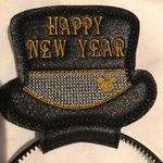 Happy Nee Year Hat interchangeable Center Piece for Minnie Ears headband Photo 1