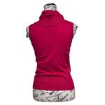 Jeanne pierre Pink Mock Neck Sleeveless Knit Top S | Vintage Preppy Y2K Coastal Photo 4