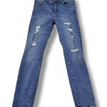Abercrombie & Fitch Simone High Rise Super Skinny Jeans Size 28 6s 28x26.5 Blue Denim Pants Photo 0