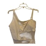 Bar III  White One‎ Piece Bathing Suit nwot Photo 1