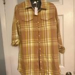 Outerknown Blanket Shirt Dress Yellow Size XS Photo 1