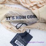 NEW Free People It's Now Cool The 90's Bikini Bottom in tiger terry, size L‎ Brown Size L Photo 9