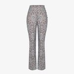 House Of CB Mara Metallic Floral Lace Pants, Silver, Medium Photo 9