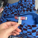 Urban Outfitters  Ellie Printed Pullover Sweater Blue Size Medium Photo 3