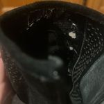 Gianni Bini ✨ Schools Out Suede Peep Toe Black Sz 6 Bootie✨ Photo 6