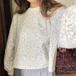 White leopard crew neck Size M Photo 0