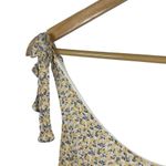 Altar'd State Altar’d State Tie Strap Floral Ruffle Crochet Mini Dress in Yellow Size S Photo 1