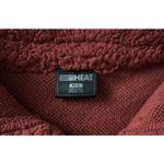32 Heat Women's Fleece Marron Jacket Medium Large Red Photo 4